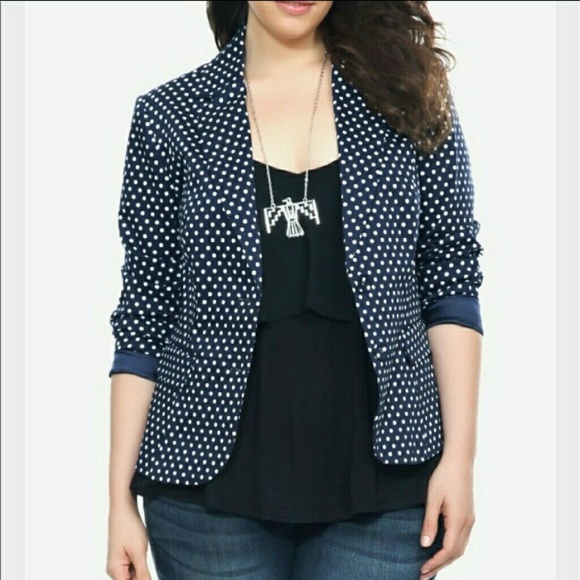 Torrid Jackets & Blazers - 💲NAME YOUR PRICE! Women's Torrid Navy Blazer